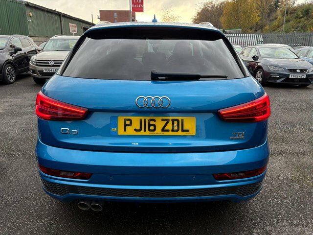 Audi Q3 2.0 Tdi S Line Plus Suv Quattro PJ16ZDL Blue #2