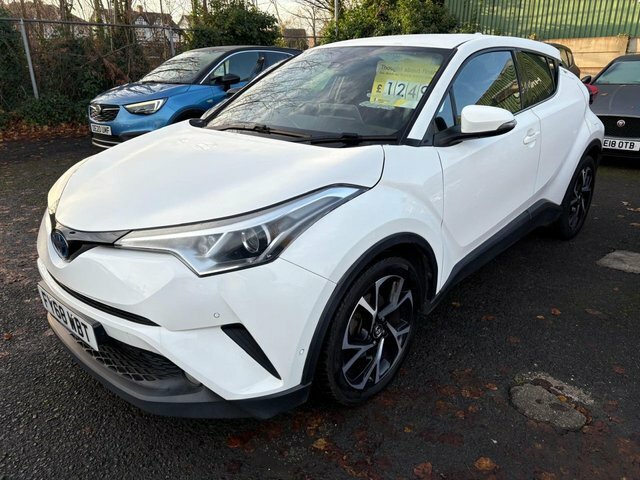 Toyota C-Hr 1.8 Vvt-h Design Suv Hybrid Cvt Euro 6 FY68WBT White #3