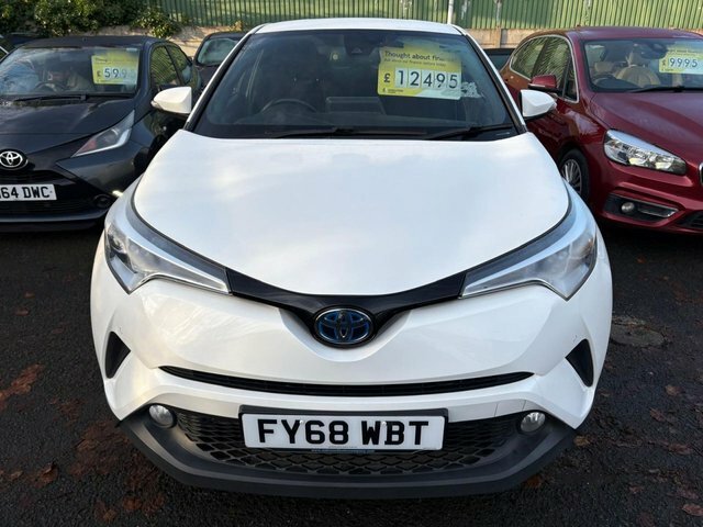 Toyota C-Hr 1.8 Vvt-h Design Suv Hybrid Cvt Euro 6 FY68WBT White #2