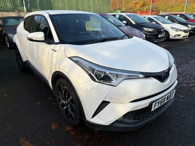 Toyota C-Hr 1.8 Vvt-h Design Suv Hybrid Cvt Euro 6 White