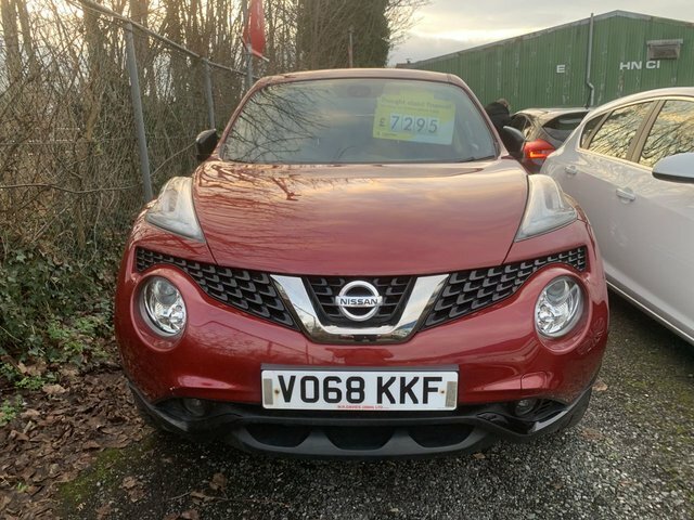 Nissan Juke 1.5 Dci Bose Personal Edition Suv Manua VO68KKF Red #2