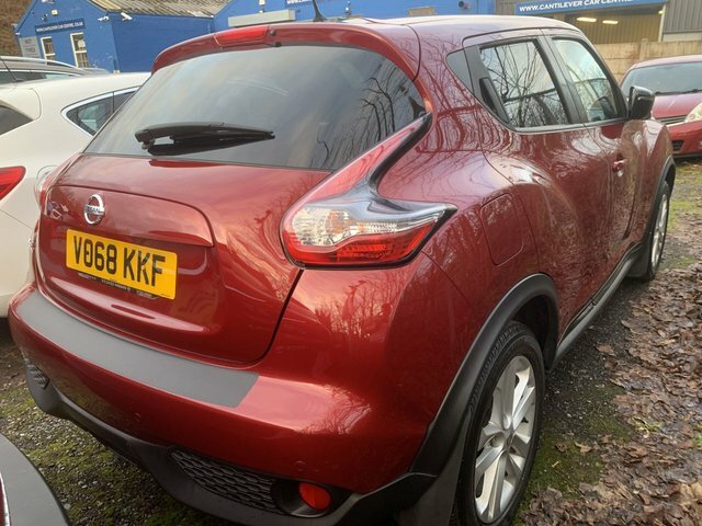 Nissan Juke 1.5 Dci Bose Personal Edition Suv Manua VO68KKF Red #5