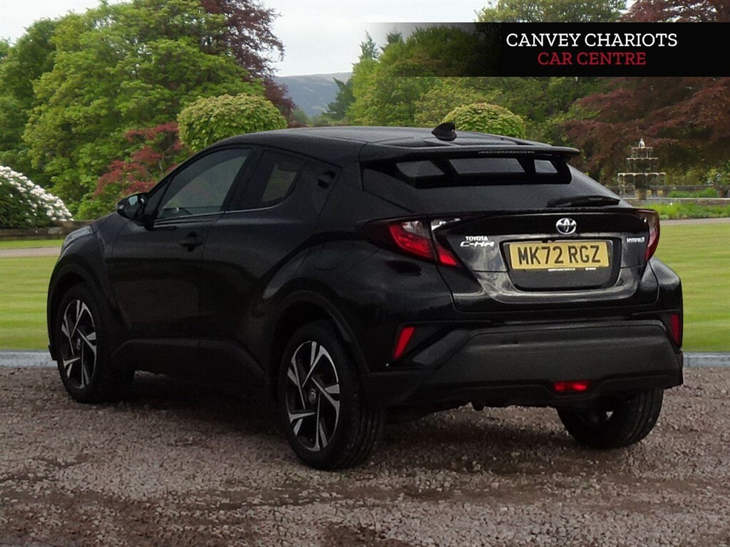 Toyota C-Hr 1.8 Vvt-h Design Cvt Euro 6 Ss MK72RGZ Black #4