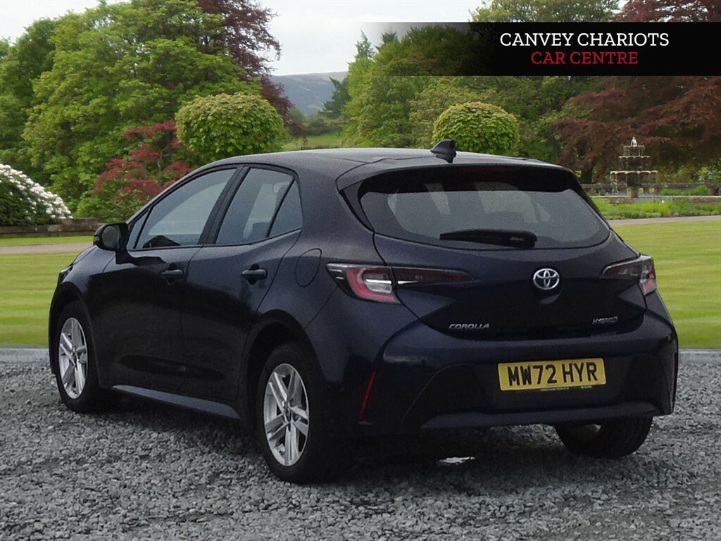Toyota Corolla 1.8 Vvt-h Icon Cvt Euro 6 Ss MW72HYR Blue #4