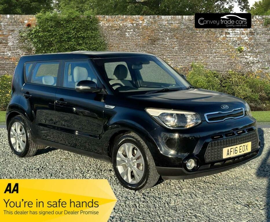 Kia Soul Suv 1.6 Crdi Connect Plus Euro 6 201616 Black