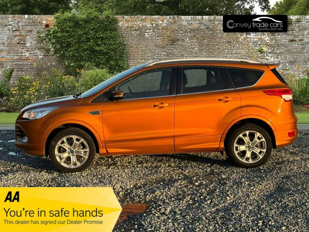 Ford Kuga Suv 2.0 Tdci Titanium Sport Awd Euro 6 Ss CF66JLO Orange #3