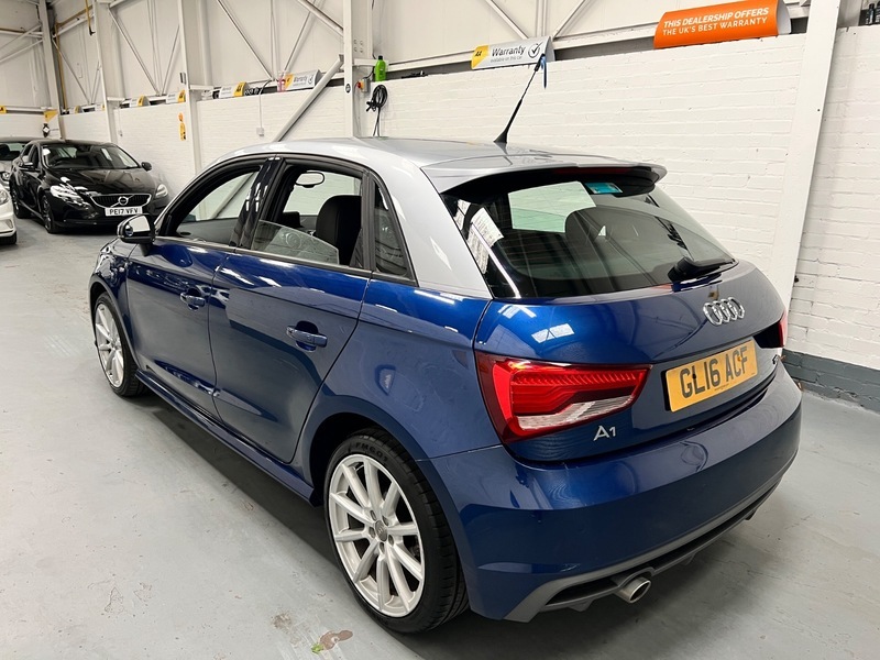 Audi A1 Sportback Tdi S Line GL16ACF Blue #6