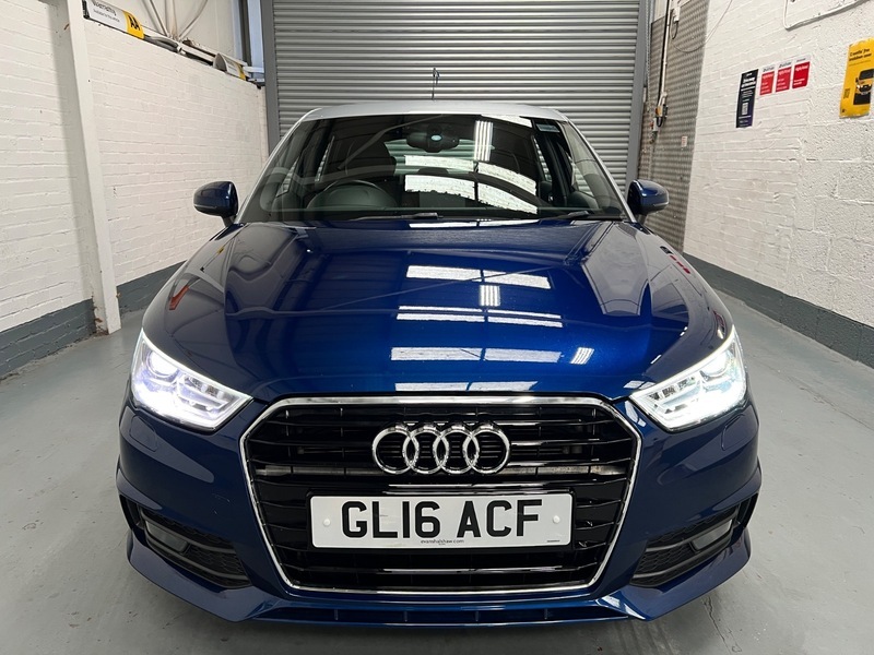 Audi A1 Sportback Tdi S Line GL16ACF Blue #4