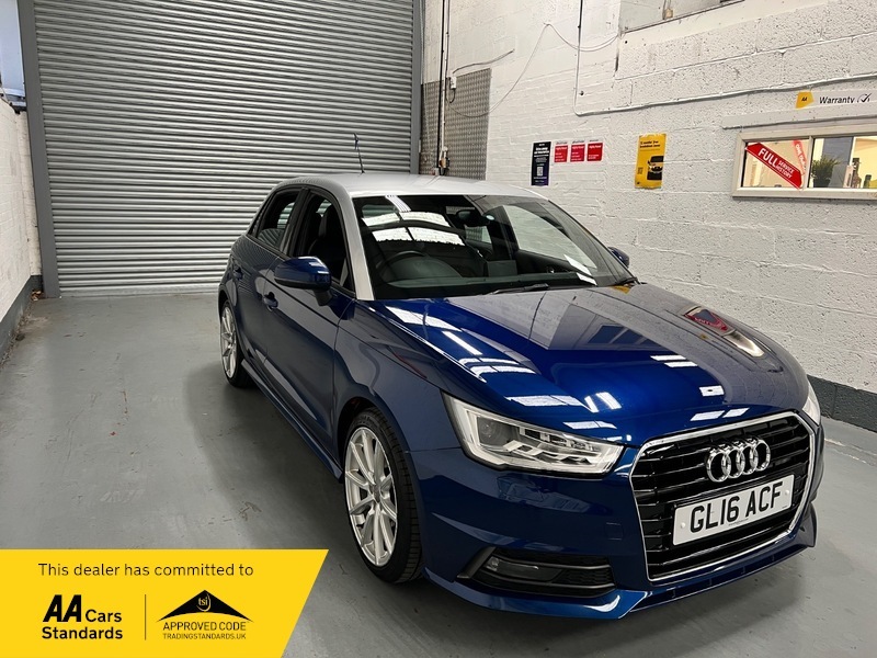 Audi A1 Sportback Tdi S Line Blue