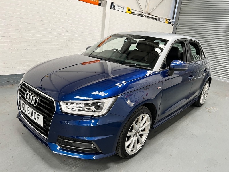 Audi A1 Sportback Tdi S Line GL16ACF Blue #5