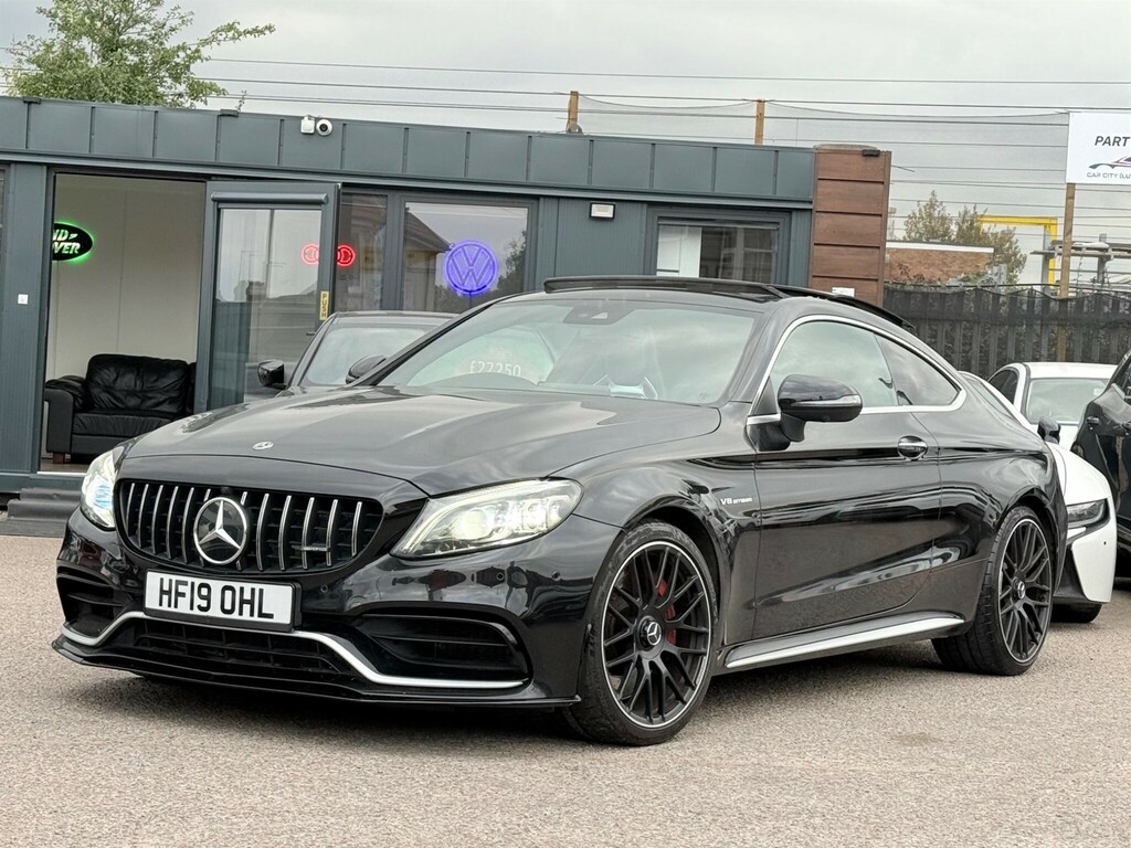 Mercedes-Benz C Class 4.0 V8 Biturbo Premium Plus Spds Mct Euro 6 Ss HF19OHL Black #3