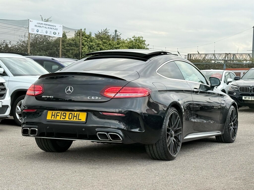 Mercedes-Benz C Class 4.0 V8 Biturbo Premium Plus Spds Mct Euro 6 Ss HF19OHL Black #4