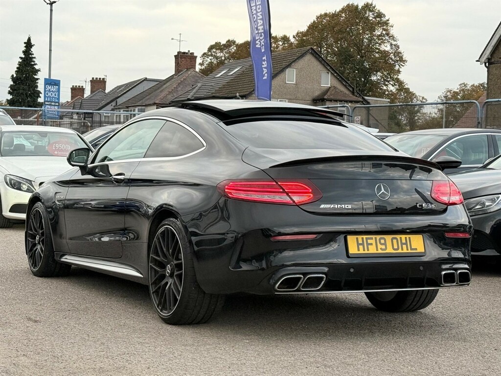 Mercedes-Benz C Class 4.0 V8 Biturbo Premium Plus Spds Mct Euro 6 Ss HF19OHL Black #5