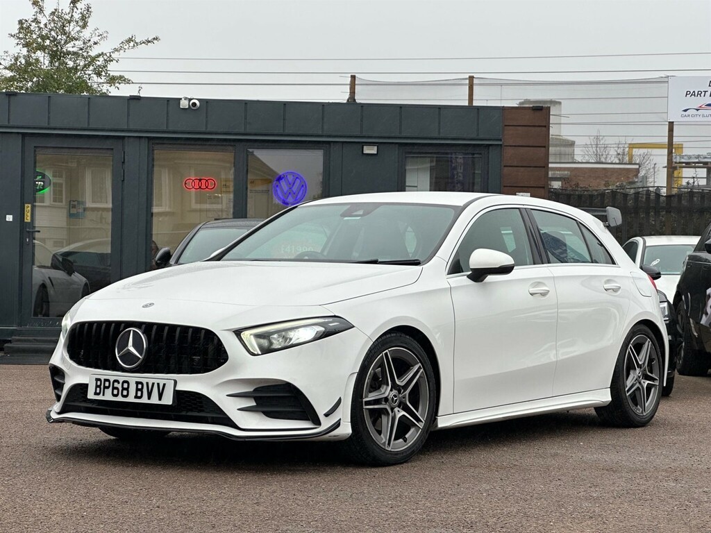 Mercedes-Benz A Class 1.3 Amg Line 7G-dct Euro 6 Ss BP68BVV White #4