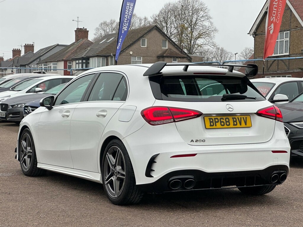 Mercedes-Benz A Class 1.3 Amg Line 7G-dct Euro 6 Ss BP68BVV White #6