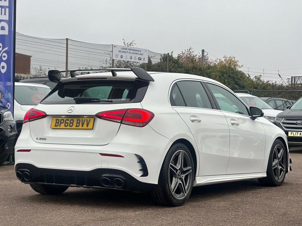 Mercedes-Benz A Class 1.3 Amg Line 7G-dct Euro 6 Ss BP68BVV White #3