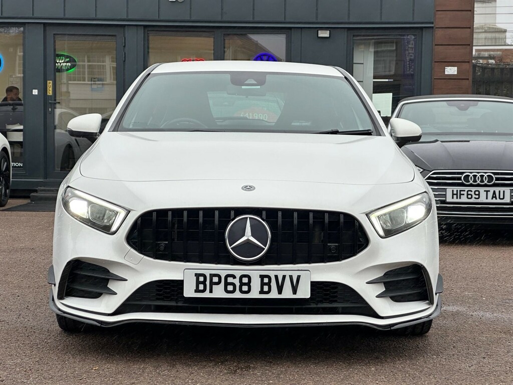 Mercedes-Benz A Class 1.3 Amg Line 7G-dct Euro 6 Ss BP68BVV White #2