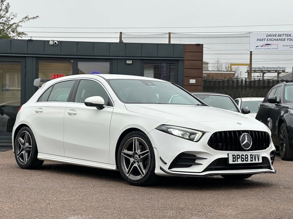 Mercedes-Benz A Class 1.3 Amg Line 7G-dct Euro 6 Ss BP68BVV White