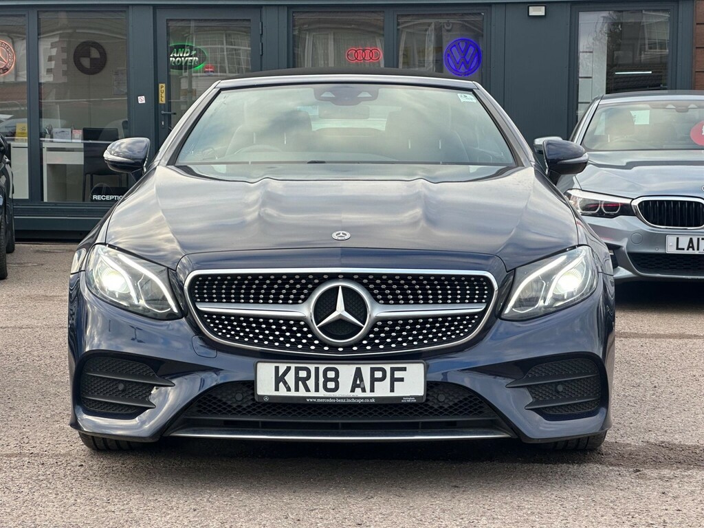 Mercedes-Benz E Class 2.0 D Amg Line Premium Cabriolet G-tronic Euro KR18APF Blue #2