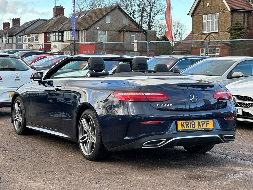 Mercedes-Benz E Class 2.0 D Amg Line Premium Cabriolet G-tronic Euro KR18APF Blue #6