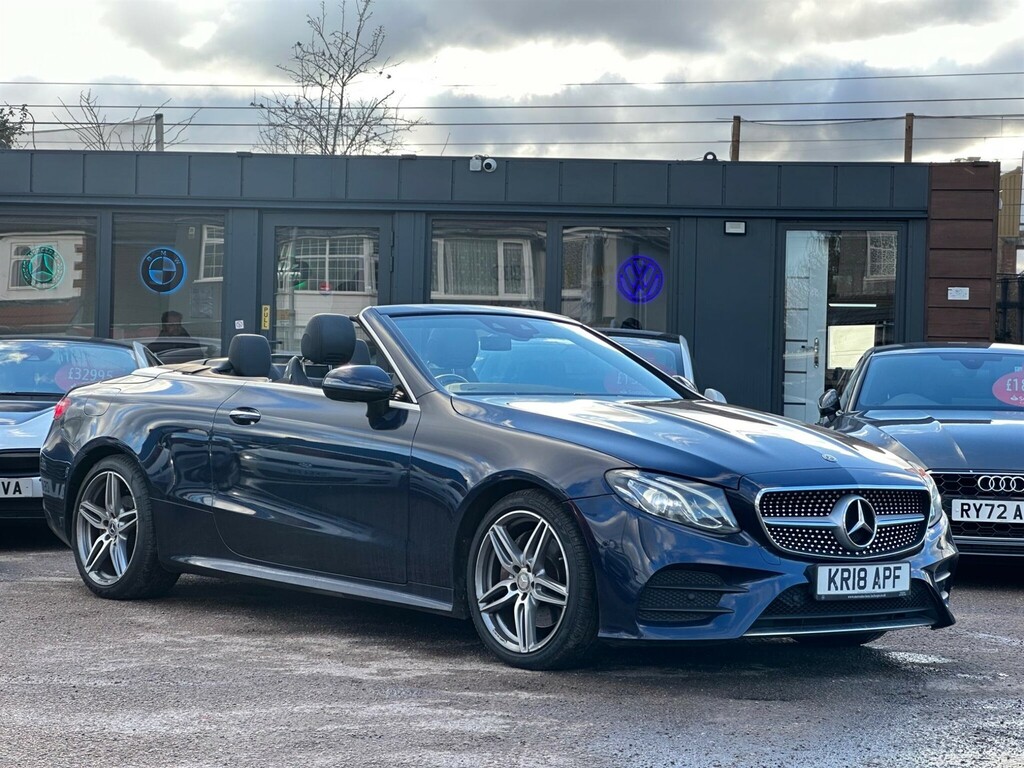 Mercedes-Benz E Class 2.0 D Amg Line Premium Cabriolet G-tronic Euro KR18APF Blue #5