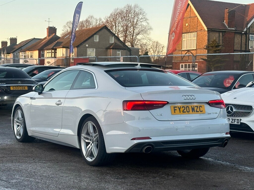 Audi A5 2.0 Tfsi 35 S Line S Tronic Euro 6 Ss FY20WZC White #6