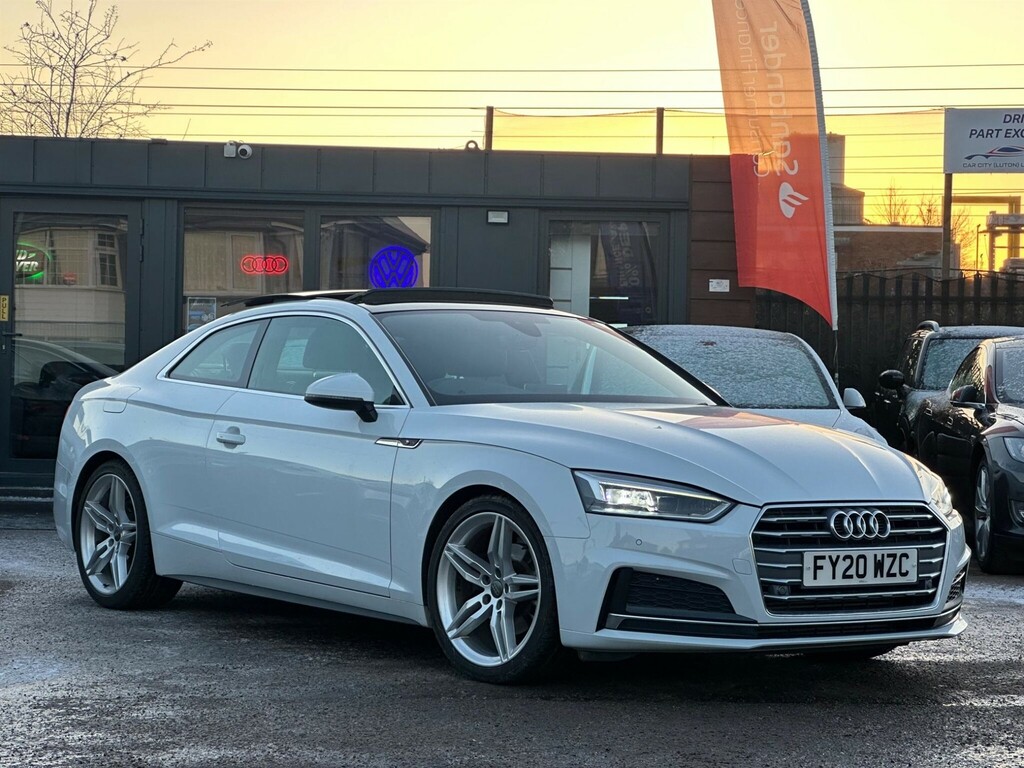 Audi A5 2.0 Tfsi 35 S Line S Tronic Euro 6 Ss White