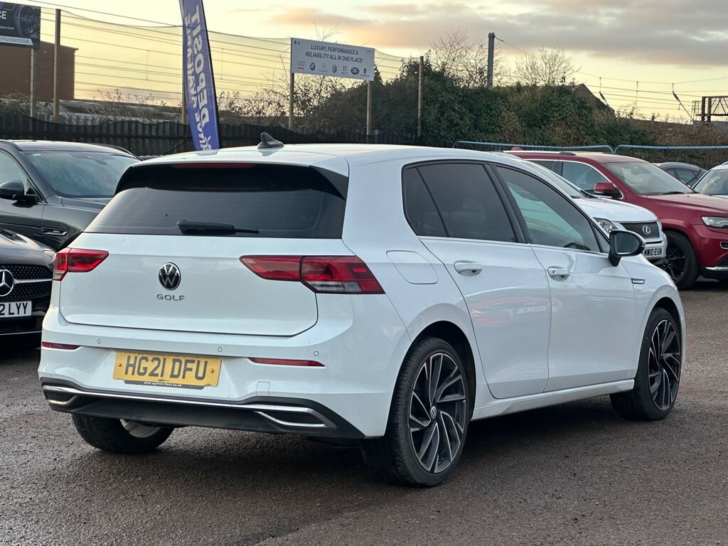 Volkswagen Golf 2.0 Tdi Style Dsg Euro 6 Ss HG21DFU White #5