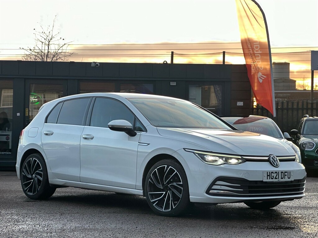 Volkswagen Golf 2.0 Tdi Style Dsg Euro 6 Ss HG21DFU White