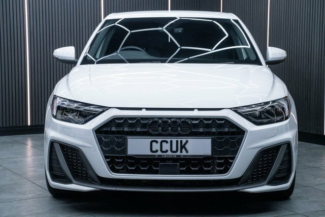 Audi A1 1.0 Tfsi 30 S Line Sportback S Tronic E GL22YFJ White #2