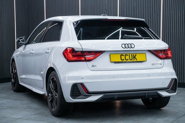 Audi A1 1.0 Tfsi 30 S Line Sportback S Tronic E GL22YFJ White #6