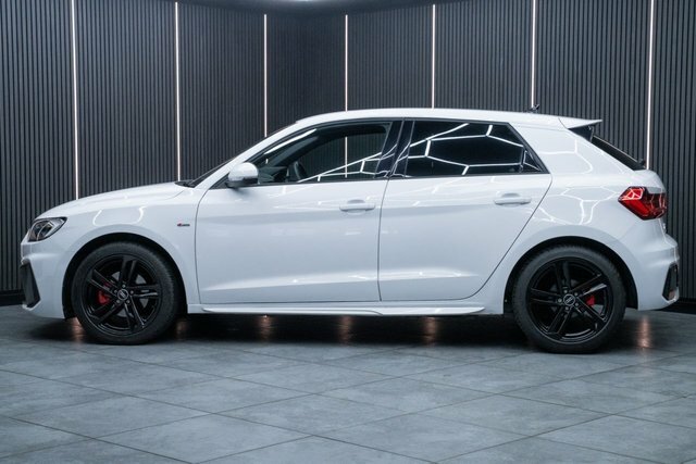 Audi A1 1.0 Tfsi 30 S Line Sportback S Tronic E GL22YFJ White #5
