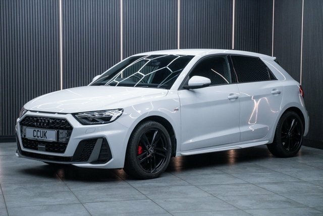 Audi A1 1.0 Tfsi 30 S Line Sportback S Tronic E GL22YFJ White #3