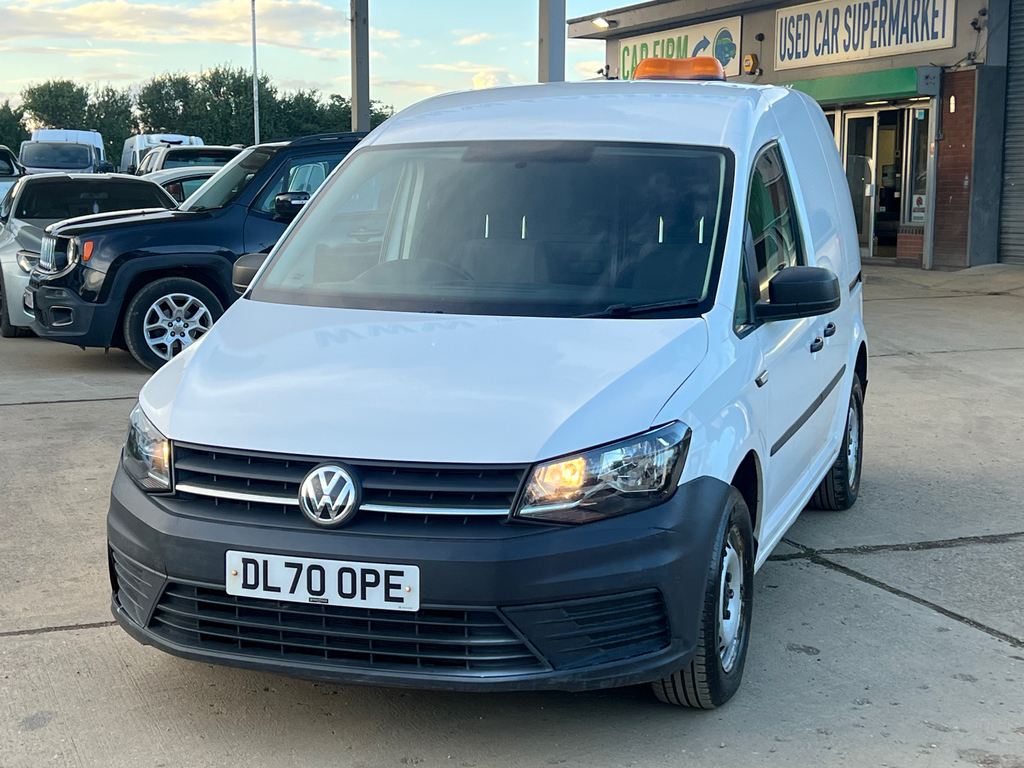 Volkswagen Caddy 2.0 Tdi C20 Startline Panel Van DL70OPE White #6