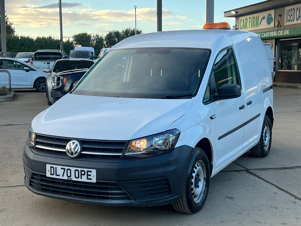 Volkswagen Caddy 2.0 Tdi C20 Startline Panel Van DL70OPE White #5