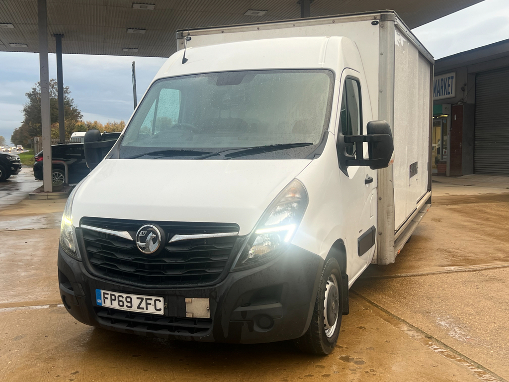 Vauxhall Movano 2.3 Cdti 3500 Biturbo Platform Cab Manu FP69ZFC White #5