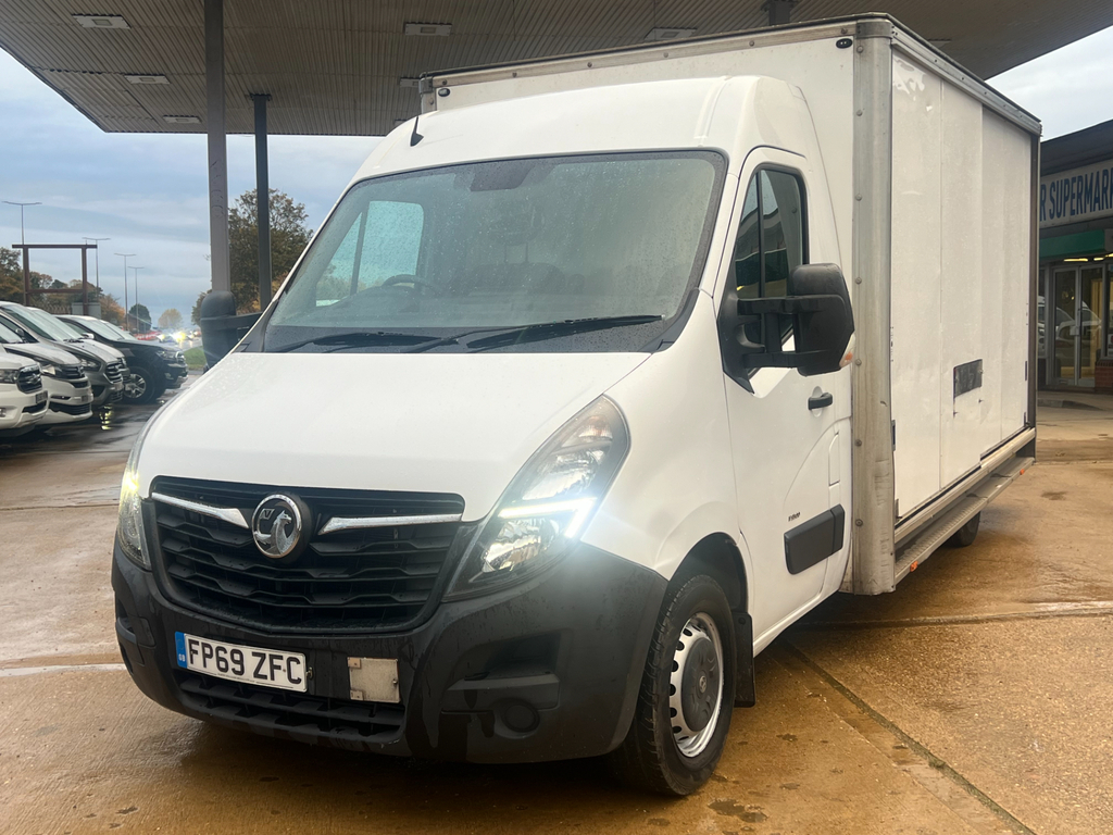 Vauxhall Movano 2.3 Cdti 3500 Biturbo Platform Cab Manu White