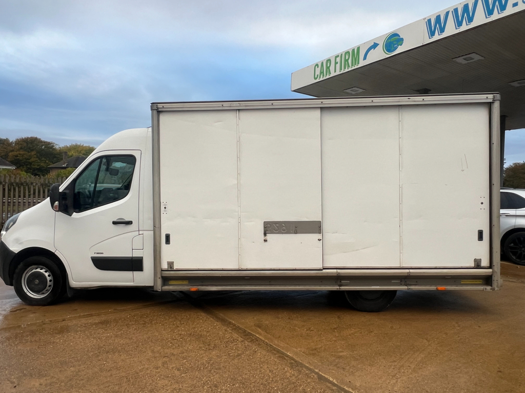 Vauxhall Movano 2.3 Cdti 3500 Biturbo Platform Cab Manu FP69ZFC White #4