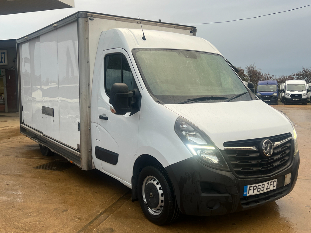 Vauxhall Movano 2.3 Cdti 3500 Biturbo Platform Cab Manu FP69ZFC White #2