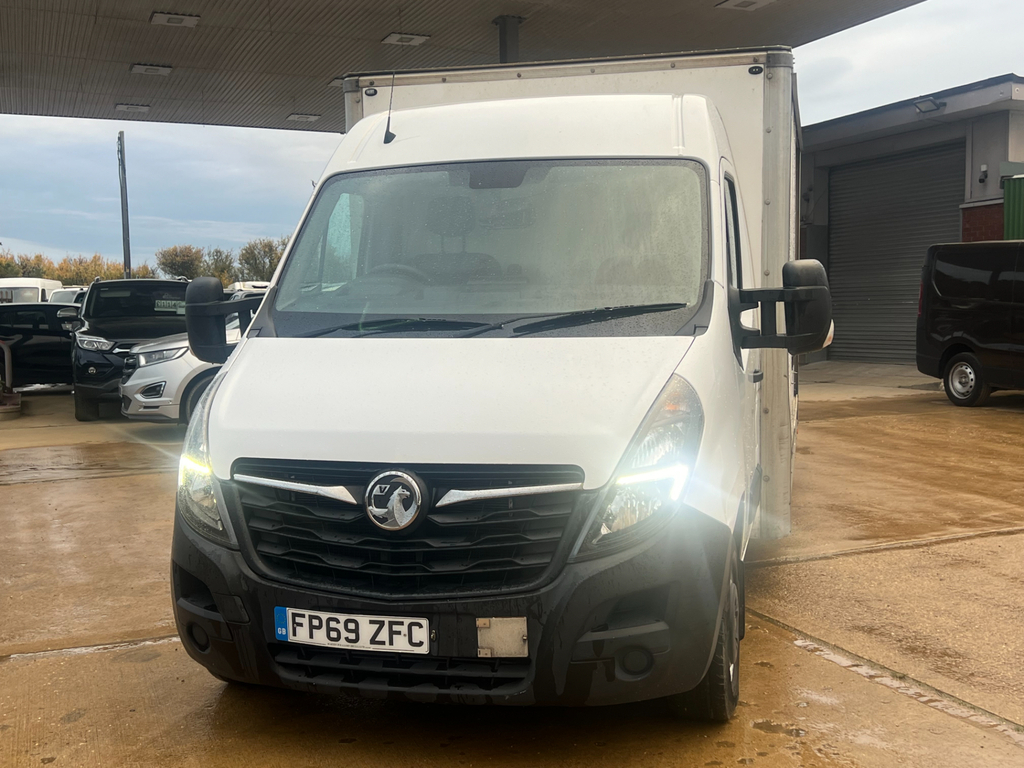 Vauxhall Movano 2.3 Cdti 3500 Biturbo Platform Cab Manu FP69ZFC White #6