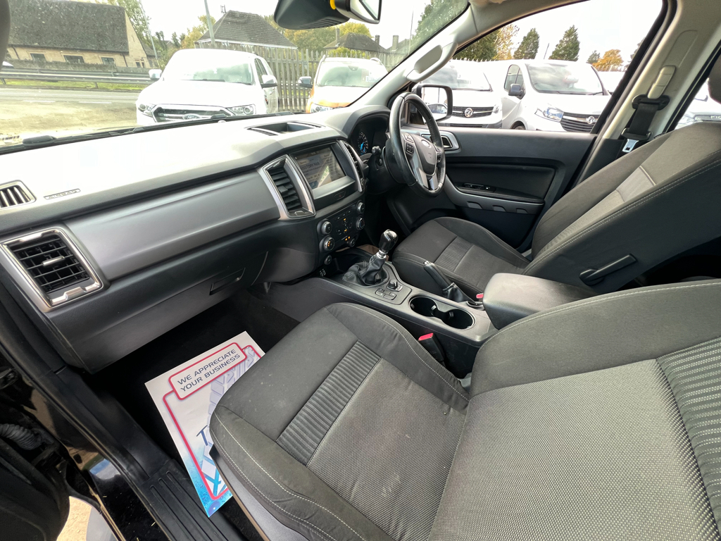 Ford Ranger 2.0 Ecoblue Xlt Pickup Double Cab Manua FX71LRJ Black #3