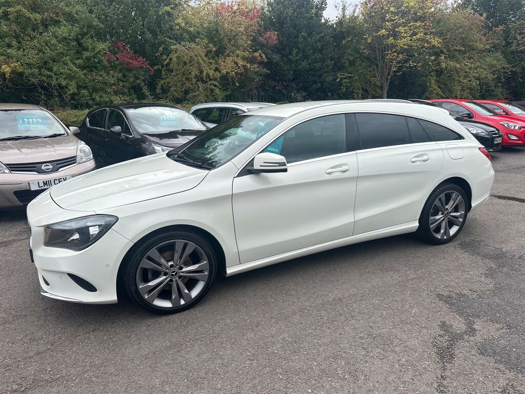 Mercedes-Benz CLA Class 2.1 D Sport Shooting Brake Euro 6 Ss KE17JXR White #2