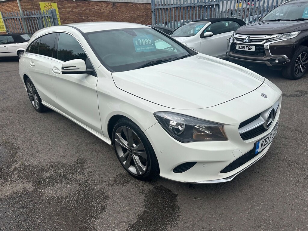 Mercedes-Benz CLA Class 2.1 D Sport Shooting Brake Euro 6 Ss KE17JXR White #6