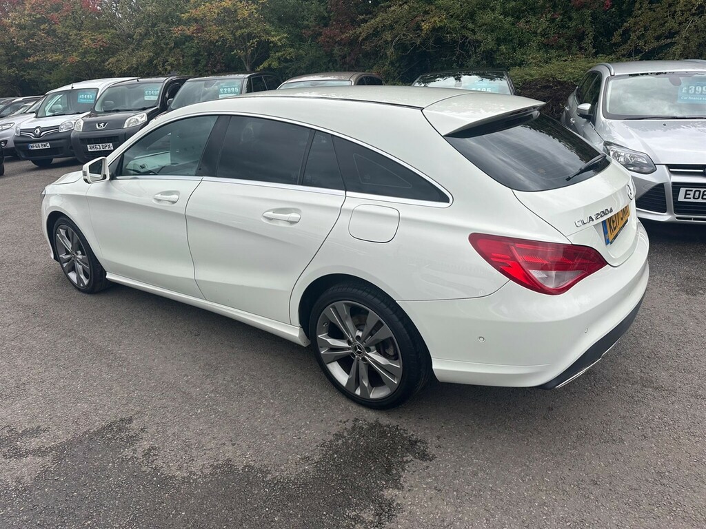 Mercedes-Benz CLA Class 2.1 D Sport Shooting Brake Euro 6 Ss KE17JXR White #4