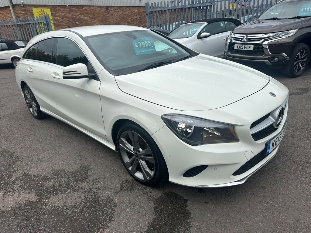 Mercedes-Benz CLA Class 2.1 D Sport Shooting Brake Euro 6 Ss KE17JXR White #3