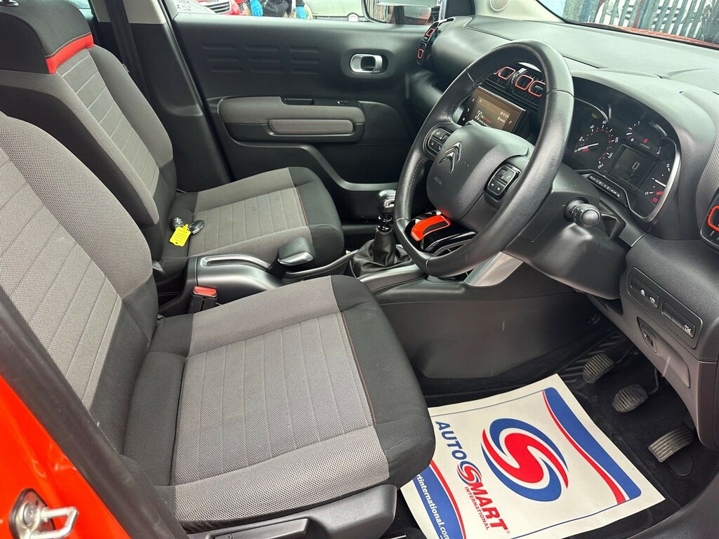 Citroen C3 Aircross 1.2 Puretech Flair Euro 6 Ss BG67VKU Orange #6