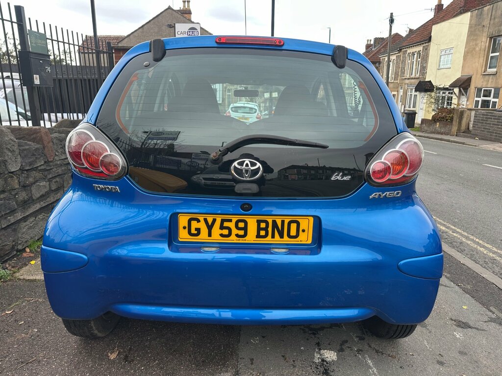 Toyota Aygo 1.0 Vvt-i Blue Hatchback Euro 4 Blue #4