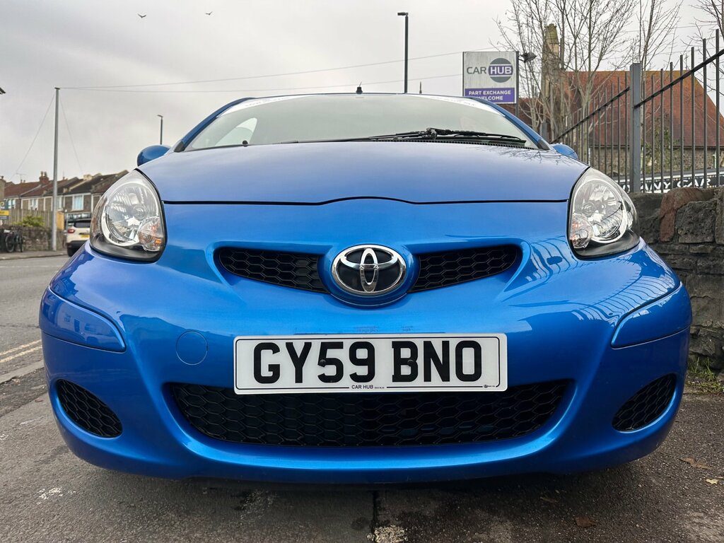 Toyota Aygo 1.0 Vvt-i Blue Hatchback Euro 4 Blue #3