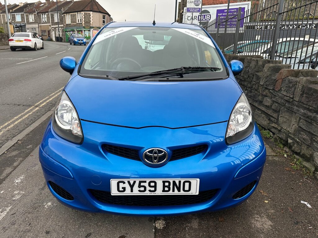 Toyota Aygo 1.0 Vvt-i Blue Hatchback Euro 4 Blue #2