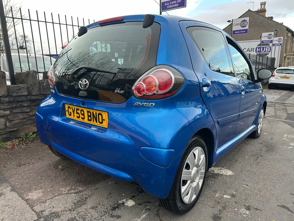 Toyota Aygo 1.0 Vvt-i Blue Hatchback Euro 4 Blue #6